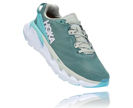 HOKA Elevon 2 Vandresko Dame Blå / Hvide | GUIAO-7152