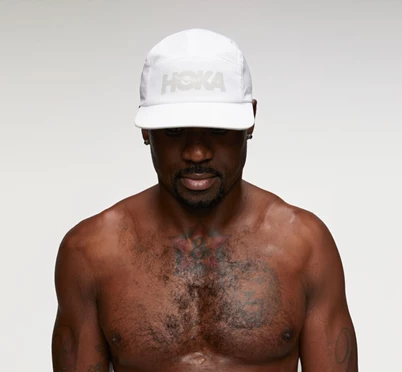 HOKA Performance Hat Herre Hvide / Grå | PGCDV-6351