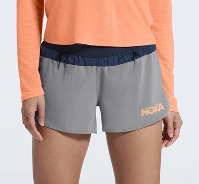 HOKA Sg Trail Kort Løbebukser Dame Grå | MHNZR-9280