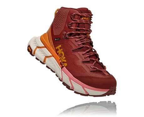 HOKA Tennine Hike Gore-tex Vandresko Dame Lyserød | YDRFE-3487